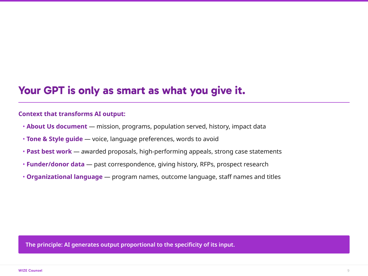 Page 9: s09-what-knowledge